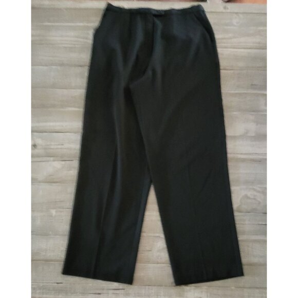 Collections By Cross Country Fashions Women's Black Dress Pants Size 12 - Picture 3 of 8